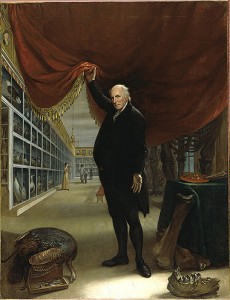 Charles Willson Peale. The Artist in His Museum